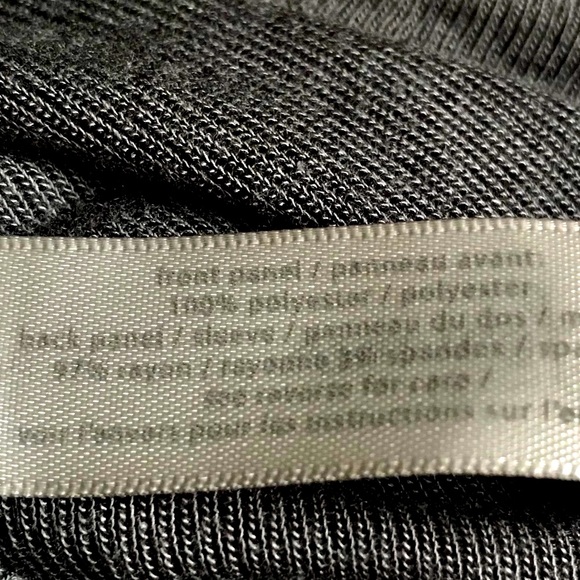 Lorimer NYC “Make Today Great” Gray/Wh long sleeve Top Size:Small petite - Picture 7 of 10